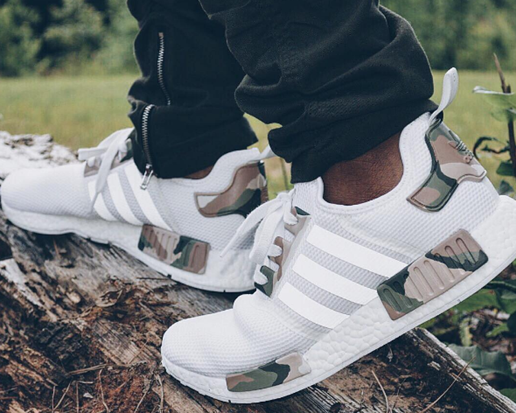 Custom adidas Camo NMD's 