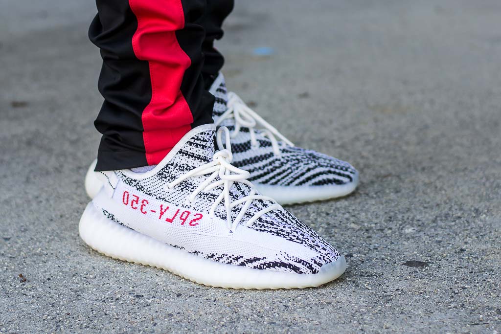 Here's An Official Look a the YEEZY BOOST 350 V2 "Zebra"