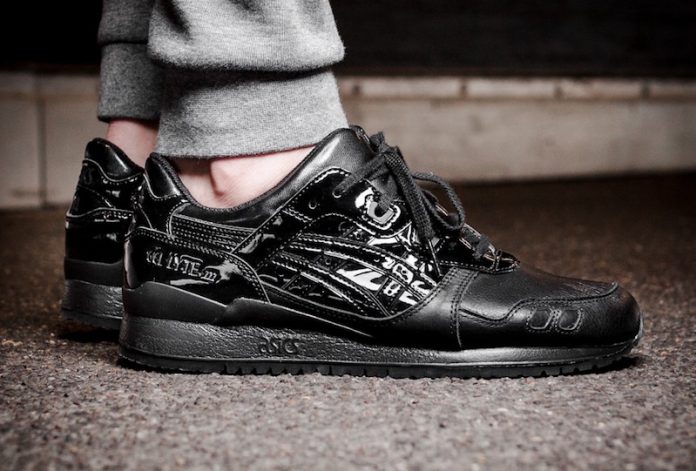 the Gel Lyte 3 gets a Patent Leather Makeover