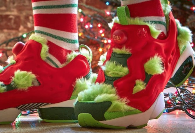 Reebok Gets Cranky and Bitter with the Reebok Insta Pump Fury "Grinch"