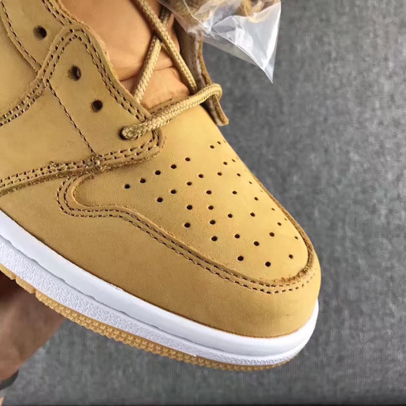 First Look at the "Wheat" Air Jordan 1
