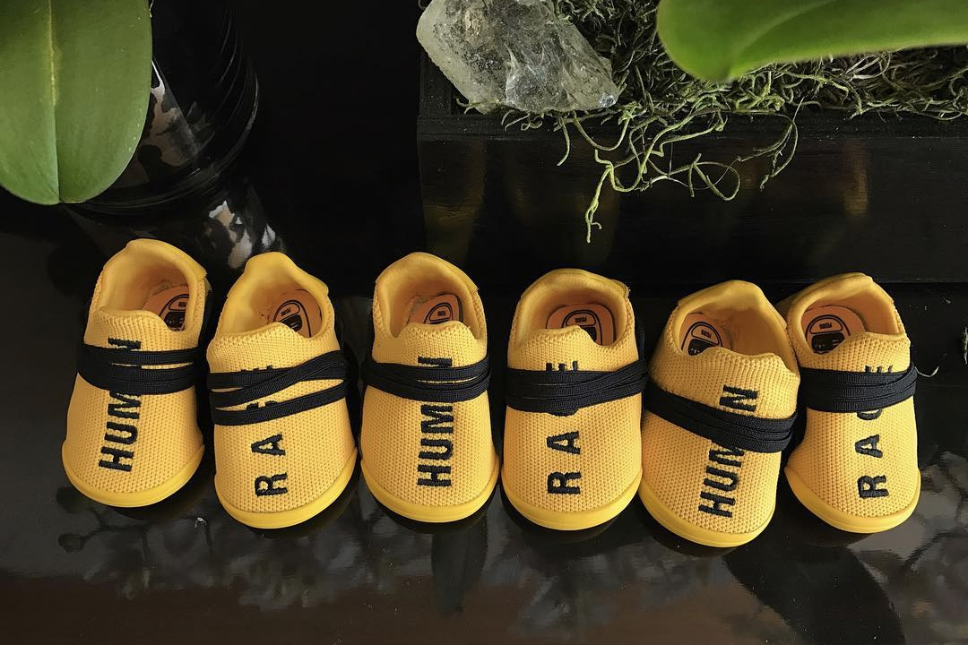 Pharrell Unveils Exclusive “Human Race” Baby NMDs