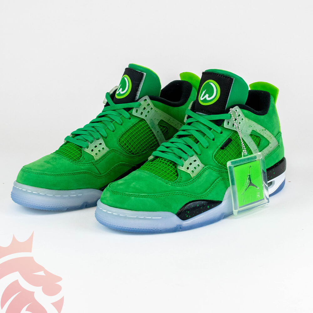 Here's a Closer Look at Mark Wahlberg's 1 of 1 Jordan 4