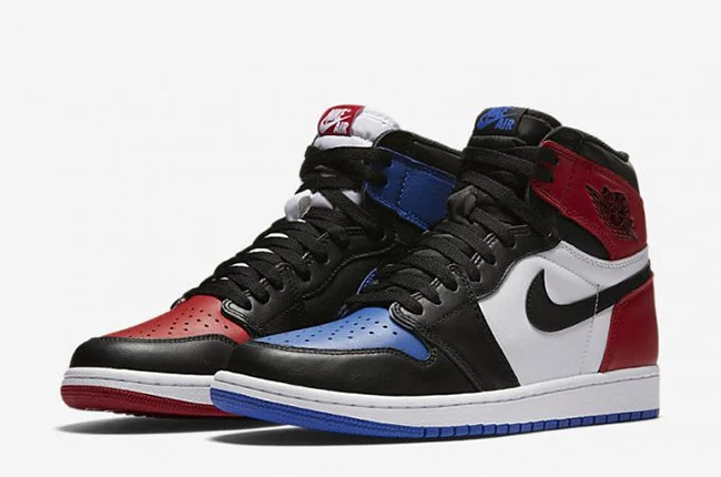 Air Jordan 1 Retro High OG "Top 3" Restocking