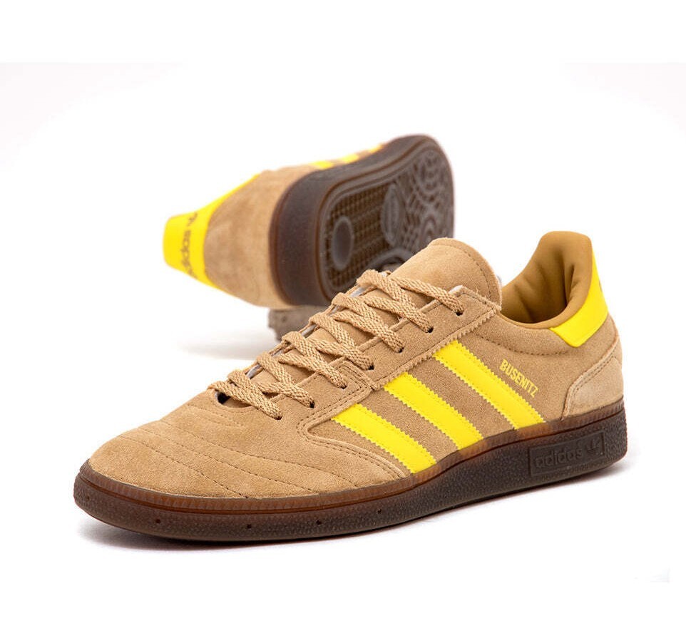 adidas Skateboarding gives the Busenitz a Tan Leather Makeover
