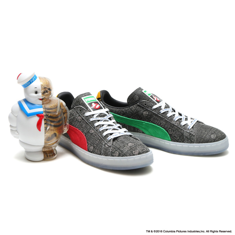 Puma x Atmos x Secret Base Ghostbusters Sneaker and Toy Collaboration
