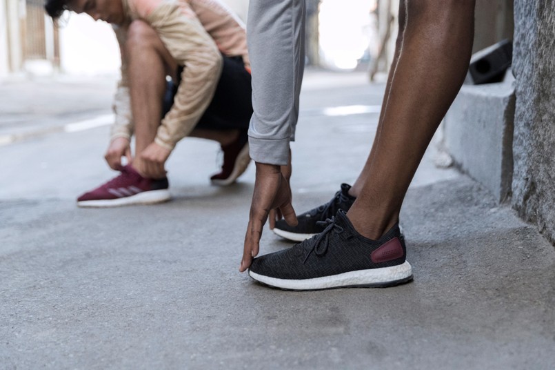 Escape the Grid in the new adidas Pureboost