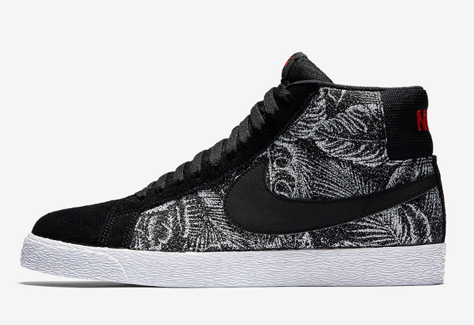 Nike SB Blazer Leopard Black/White/Orange Release Date