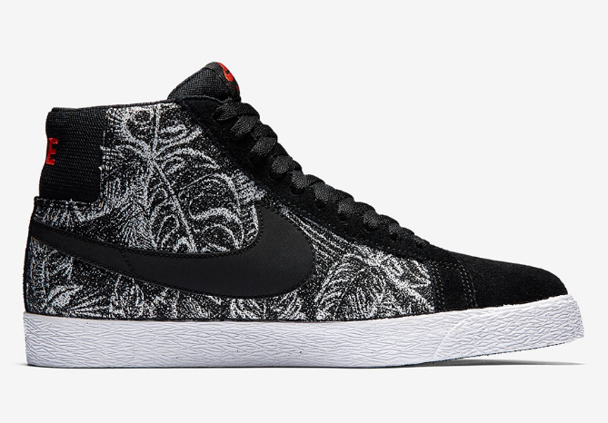 Nike SB Blazer Leopard Black/White/Orange Release Date