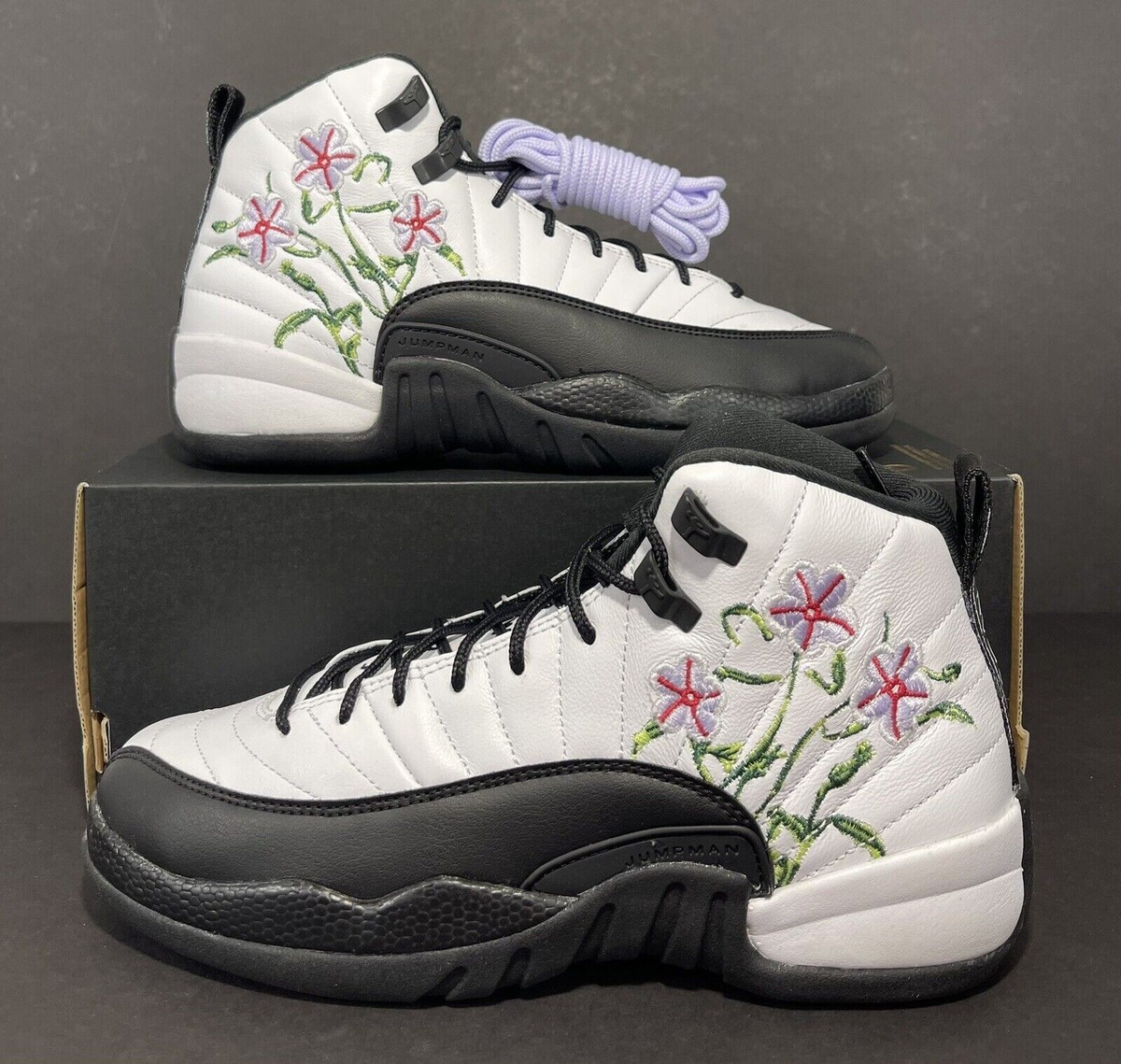 Air Jordan 12 "Chicago Champs" Custom By Sneaker Fairy