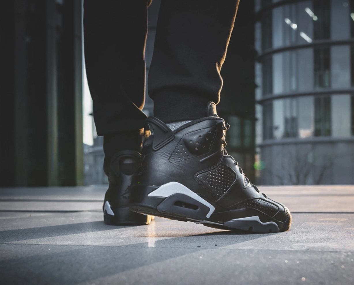 Air Jordan 6 "Black Cat" On Feet