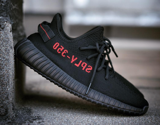 adidas Yeezy Boost V2 Black/Red Releasing Spring 2017