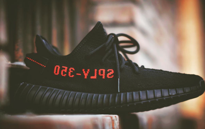 adidas Yeezy Boost V2 Black/Red Releasing Spring 2017