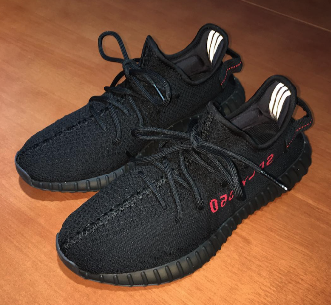 adidas Yeezy Boost V2 Black/Red Releasing Spring 2017