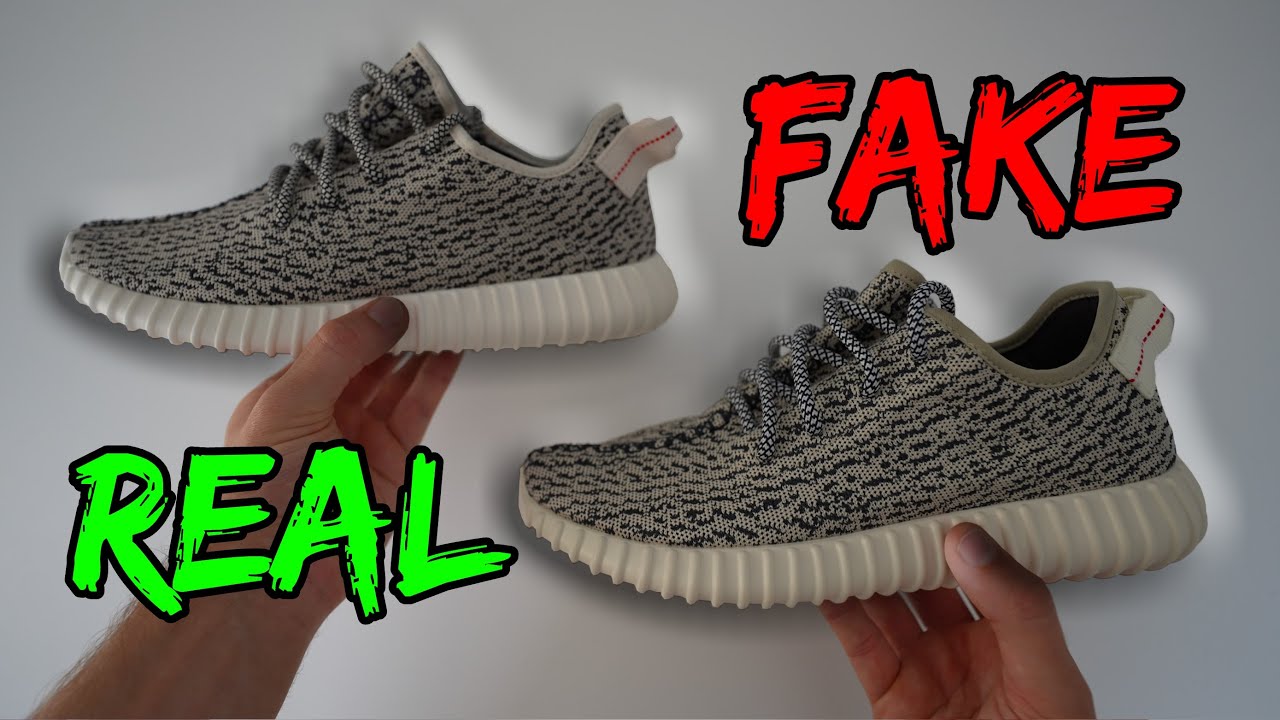 Real Vs. Fake: adidas Originals Yeezy Boost 'Turtle Dove'