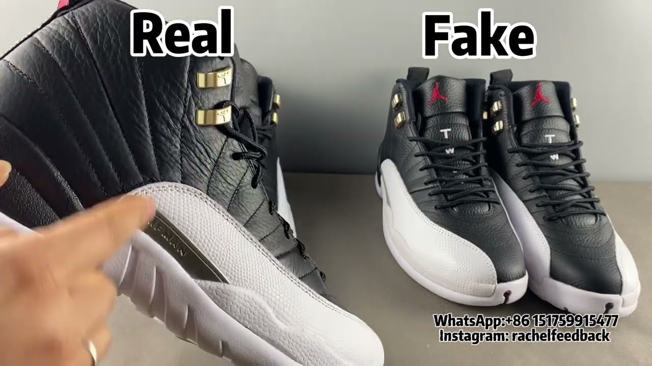 Air Jordan 12 Wings - Real Vs. Fake