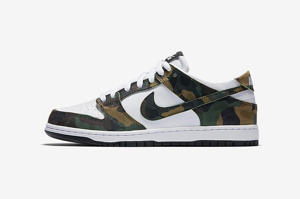 The SB Dunk Low Goes Full Camo