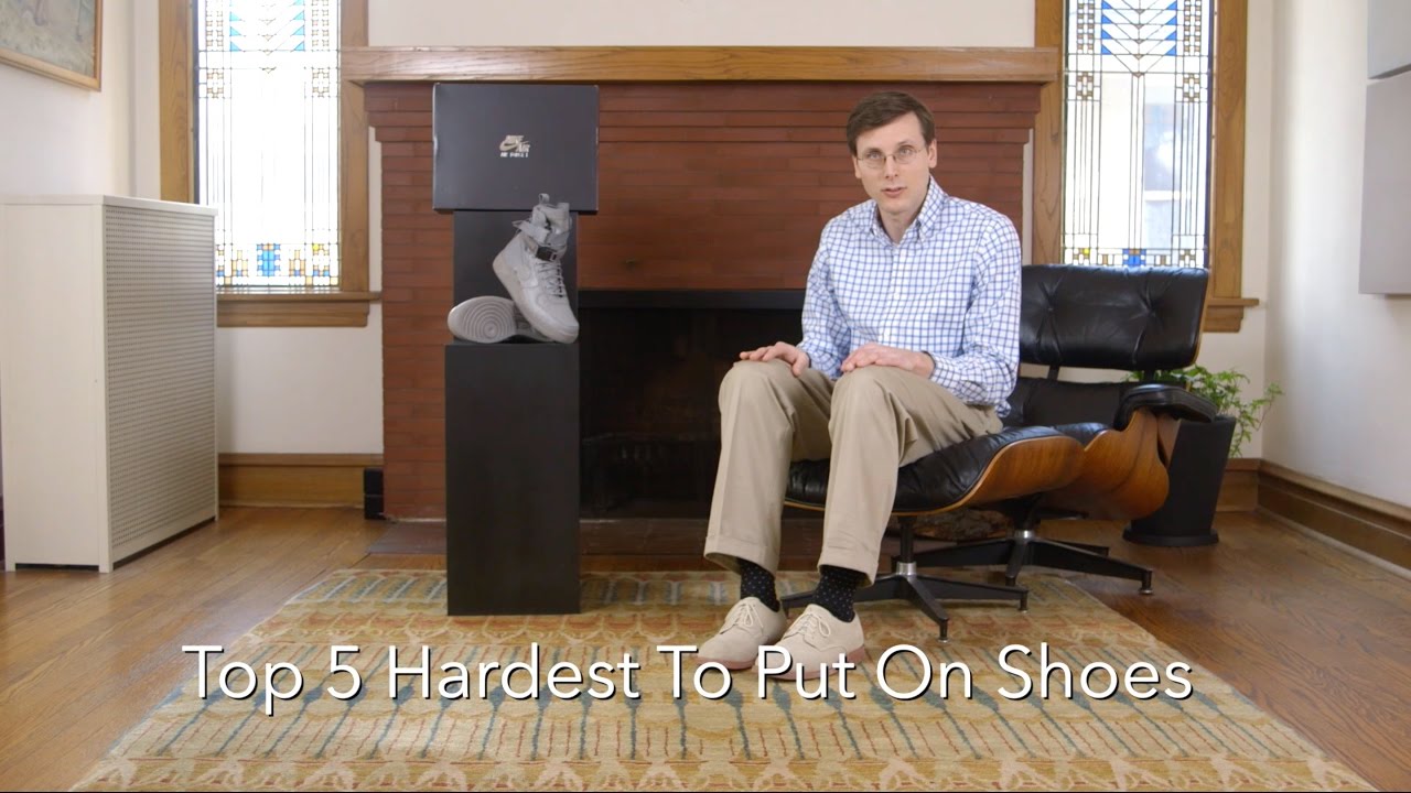 Brad Hall Counts Down the Top 5 Hardest Sneakers to Put on