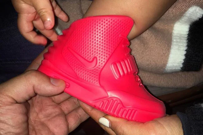 Kanye Had Nike Air Yeezy 2 Red October's Made For North West