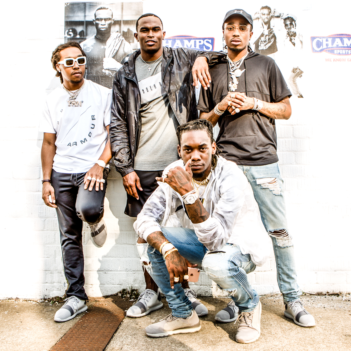 Julio Jones and Migos Star in Champs Sports Spring Campaign