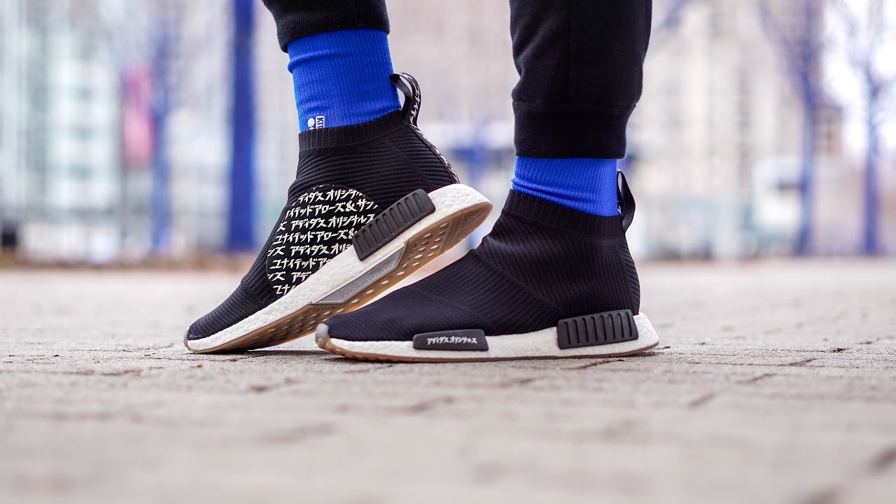 adidas x Mikitype Go Full Japanese on the NMD City Sock