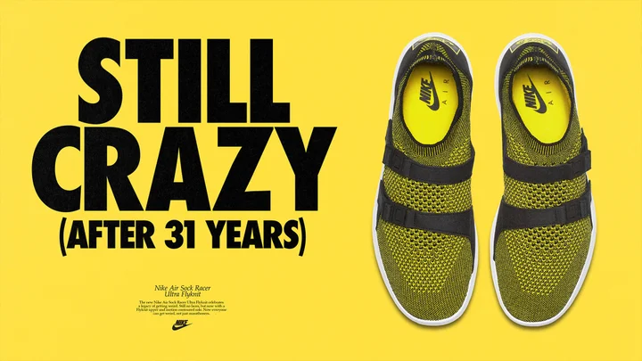 Nike Celebrates 31 years of the Air Sock Racer