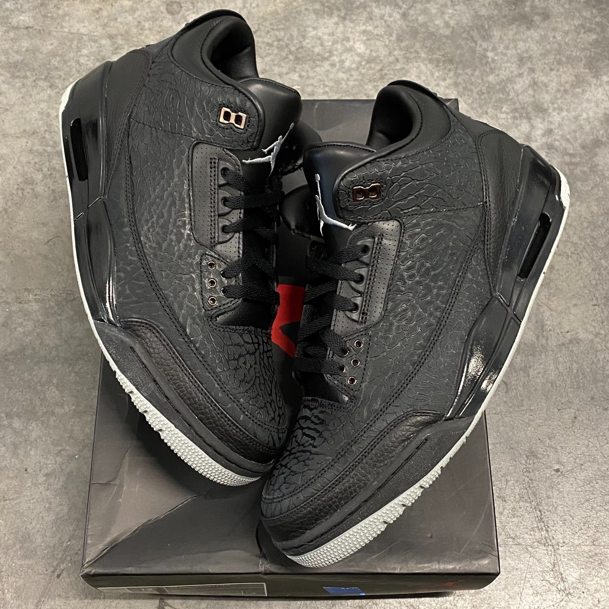 Air Jordan 3 Retro Black Leather Available NOW For UNDER RETAIL